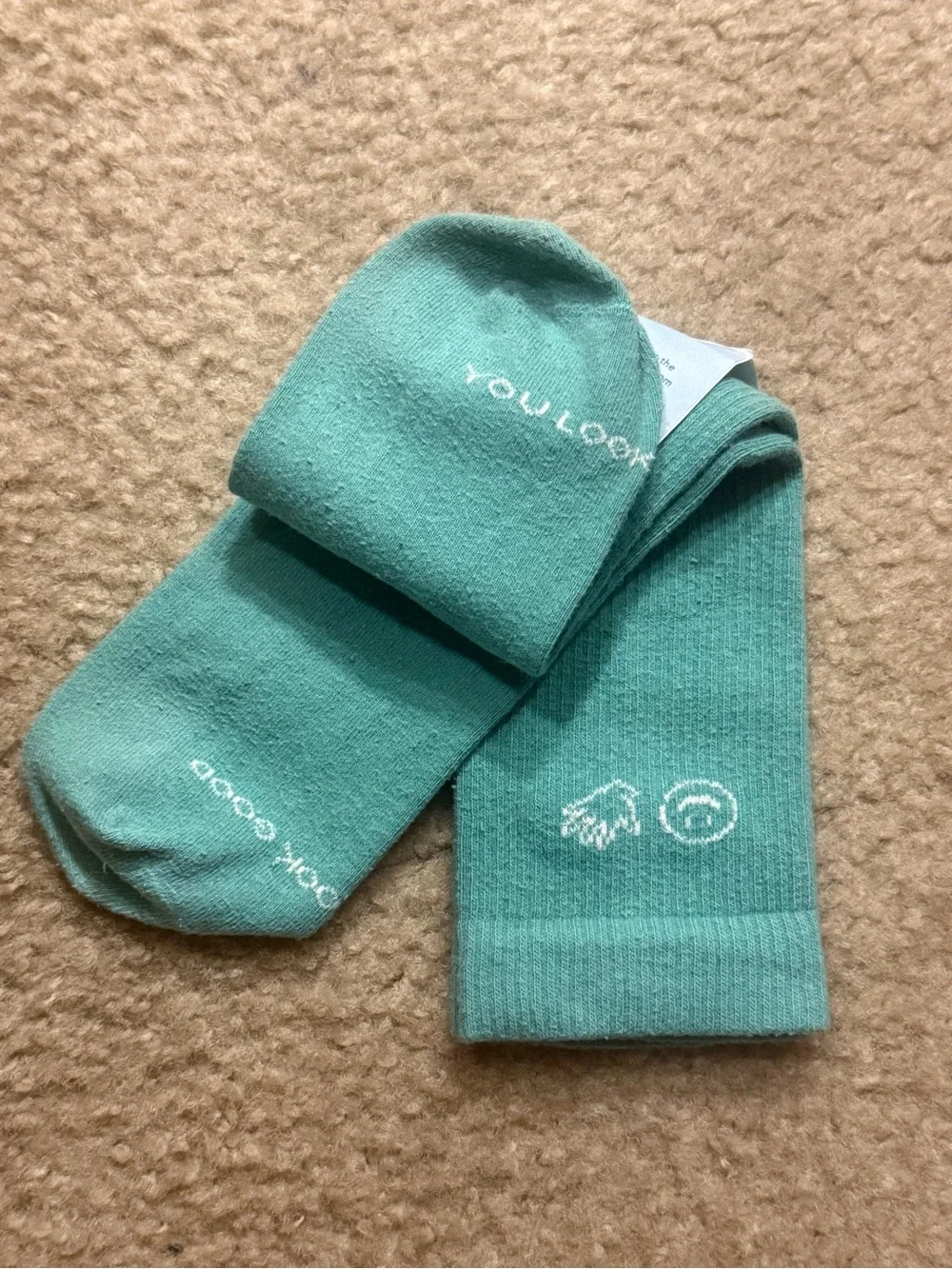 Glossier Employee Exclusive 2019 Socks